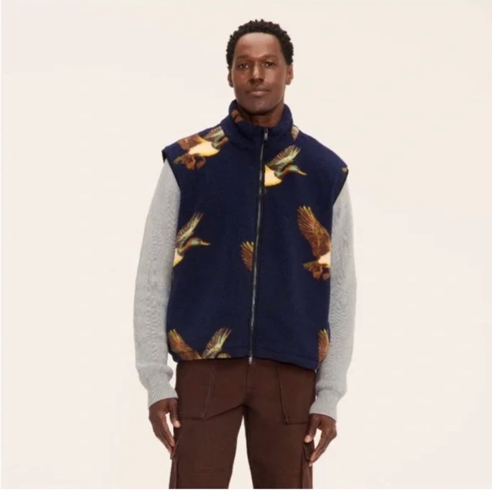 Woolrich Target Unisex Duck Print Vest - XXL